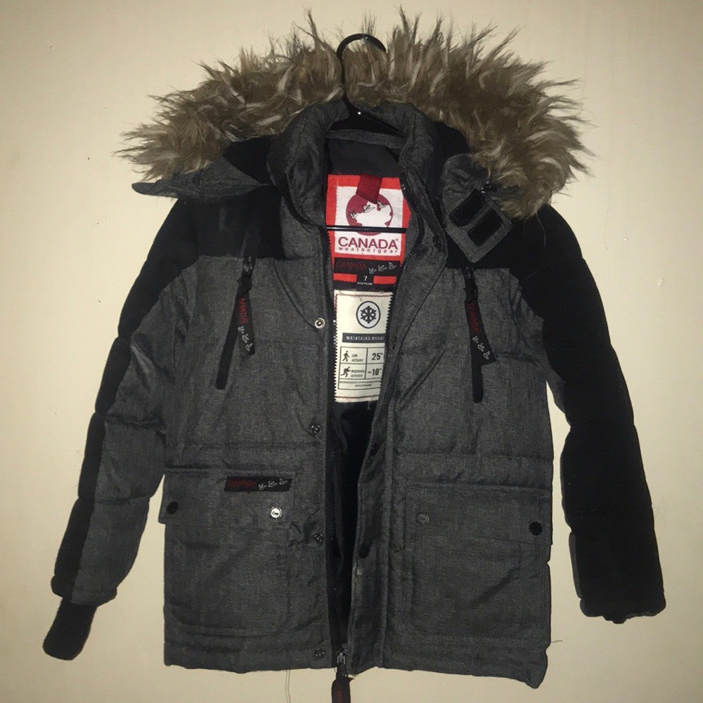 Canada weather gear boys coat